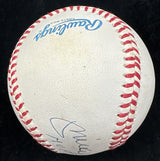 Mickey Mantle MVP 56, 57, 62 Signed Baseball PSA/DNA LOA