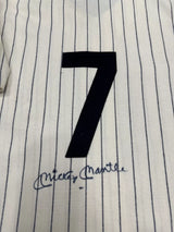 Mickey Mantle No 6 & 7 Signed Authentic Mitchell Ness Yankees Jersey Set JSA UDA