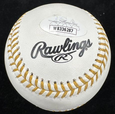 Alex Rodriguez 2x GG Signed Gold Glove Logo Baseball JSA