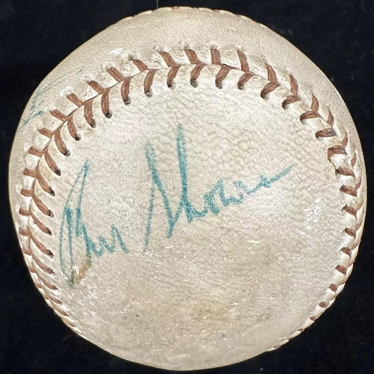 Elston Howard Roger Maris Signed Baseball Beckett BAS LOA