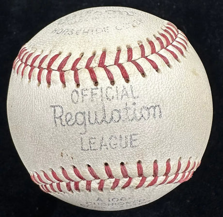 Joe Medwick Single Signed Wilson Official League Baseball JSA LOA