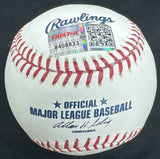 Prince Fielder 2012 HR Derby Champ Signed Logo Baseball Tristar