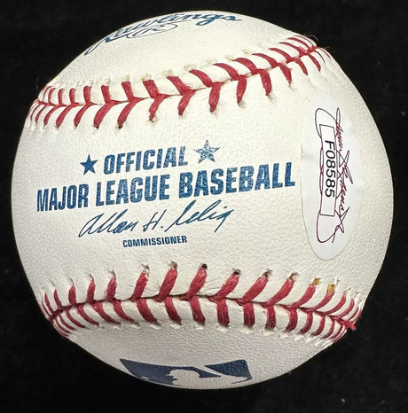 Yadier Molina Signed Early Career Baseball JSA