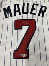 Joe Mauer Signed Authentic Minnesota Twins 2014 ASG Jersey MLB Holo