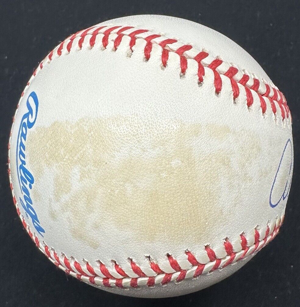 Al Kaline 6 Signed Baseball JSA