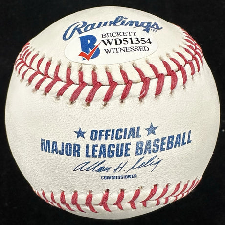 Sammy Sosa 609 HR Signed Baseball Beckett Hologram Only