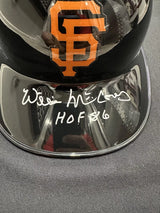 Willie McCovey HOF 86 Signed Authentic Giants Rawlings Batting Helmet MLB Holo