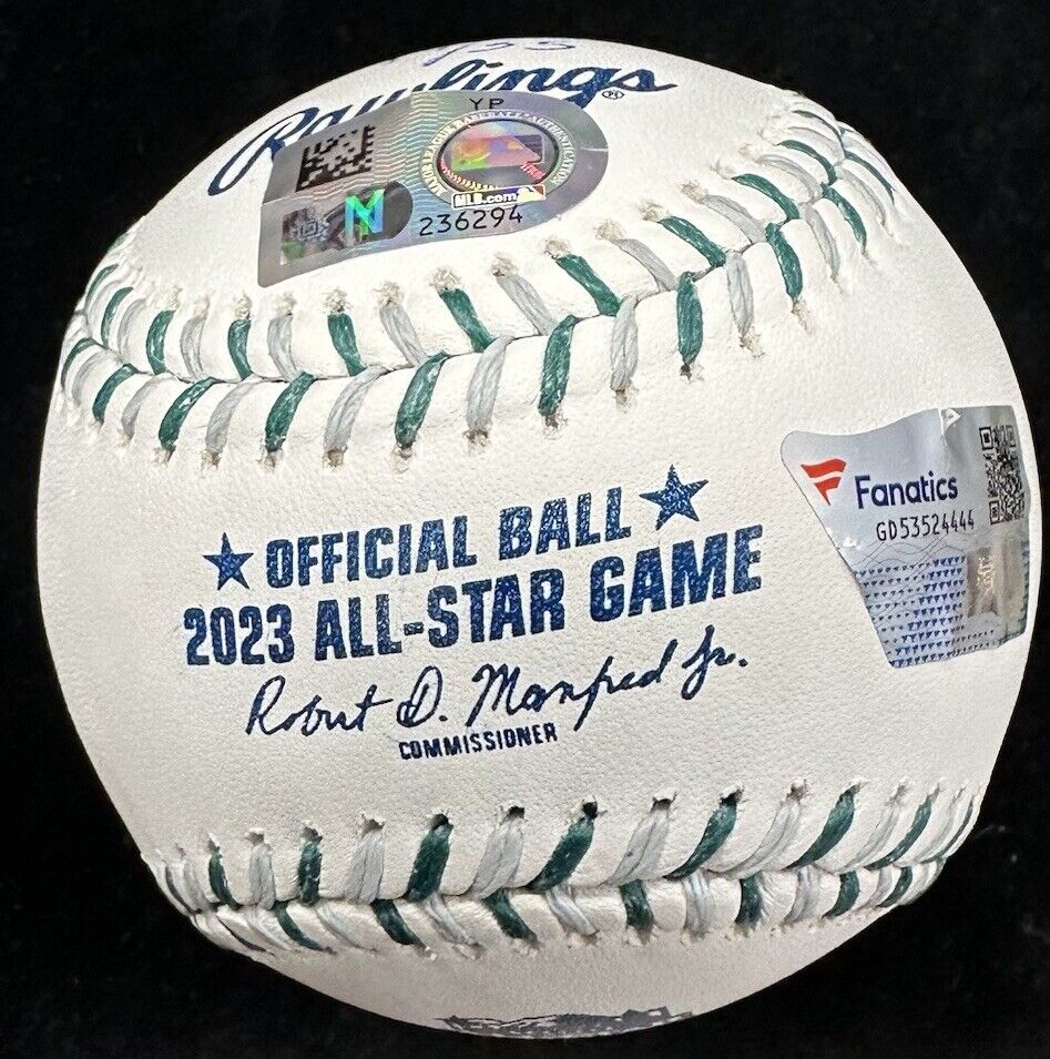 Adley Rustchman 1st ASG Signed 2023 All Star Game Logo Baseball MLB Holo Fanatic