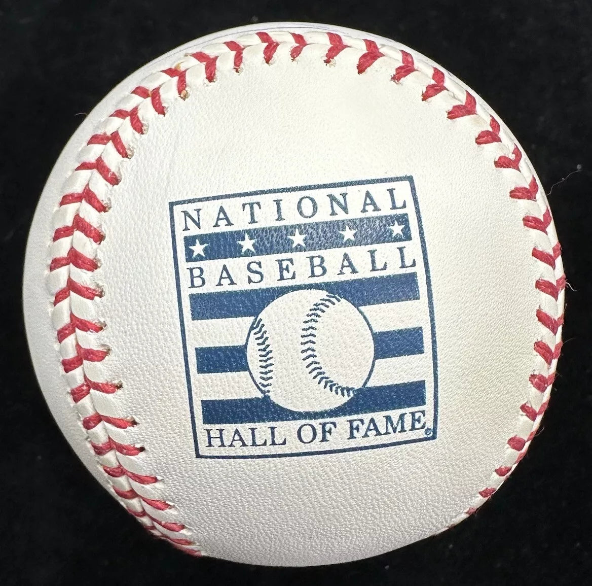 Tony Gwynn HOF 07 Signed Hall Of Fame Logo Baseball JSA