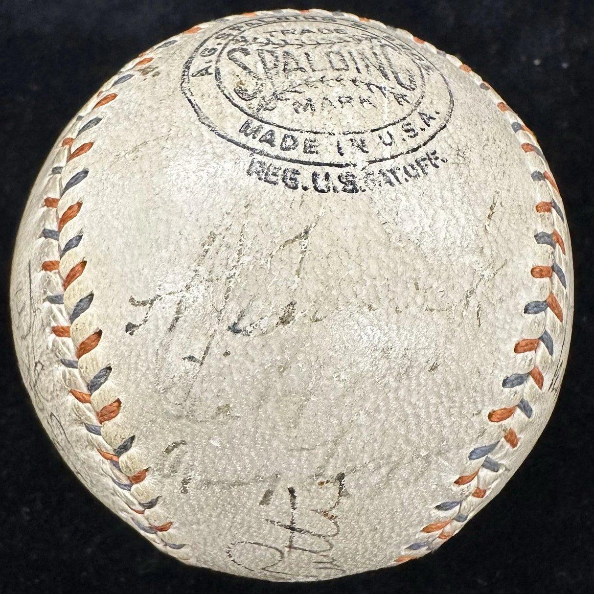 Babe Ruth Lou Gehrig 1931 New York Yankees Team Signed Baseball PSA/DNA LOA