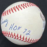 Lefty Gomez HOF 72 Signed Baseball Beckett BAS