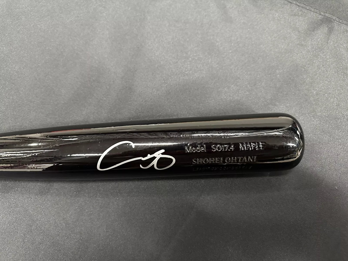 Shohei Ohtani Signed Chandler Dodgers Game Model Bat MLB Holo Fanatics