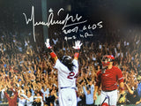 Manny Ramirez 2007 ALDS Game 2 GWHR Signed 16x20 Photo JSA Witness