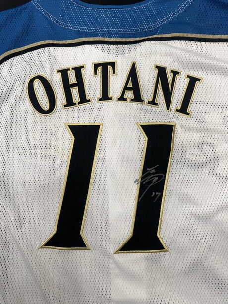 Shohei Ohtani Signed Authentic Nippon-Ham Fighters Jersey JSA LOA
