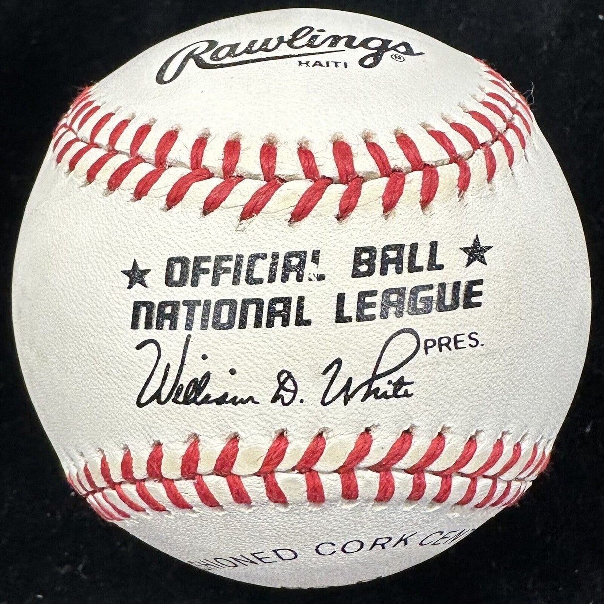 Willie “Stretch” McCovey Signed Nickname Baseball JSA LOA