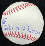 Pedro Jaime Martinez HOF 2015 Signed Baseball JSA