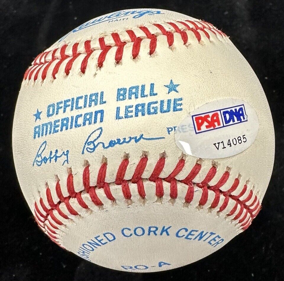 Mickey Mantle Thanks A Lot Signed Baseball PSA/DNA LOA