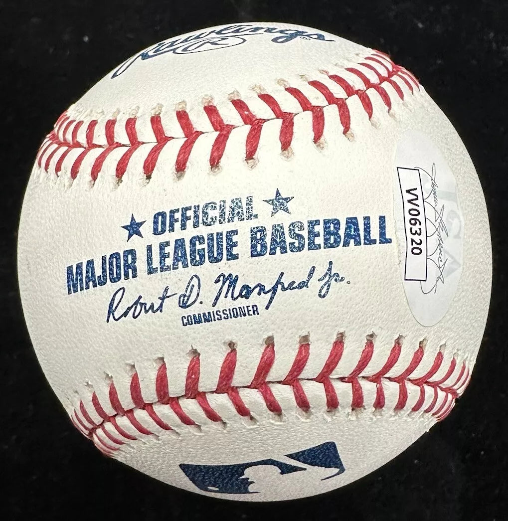 Max Scherzer Signed Baseball JSA