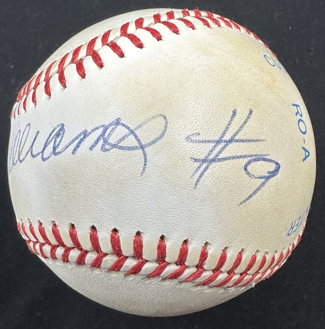 Ted Williams #9 Signed Baseball JSA LOA