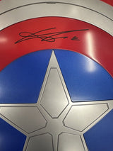 Anthony Mackie Signed Marvel Legends Captain America Plastic Shield GTP