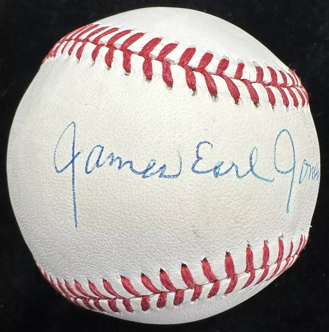 James Earl Jones Signed Baseball JSA LOA