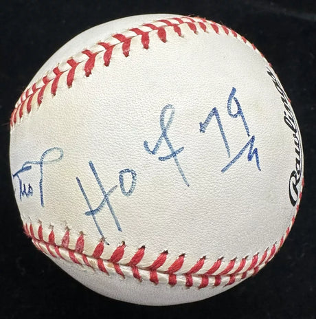 Willie Mays HOF 79 Signed Baseball JSA LOA