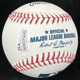 Jim Thome Thomenator Signed Nickname Baseball JSA Witness