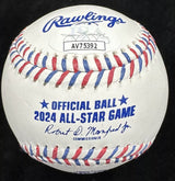 Jarren Duran 1st ASG Signed 2024 All Star Game Logo Baseball JSA