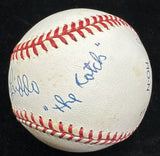 Al Gionfriddo The Catch Signed Baseball JSA