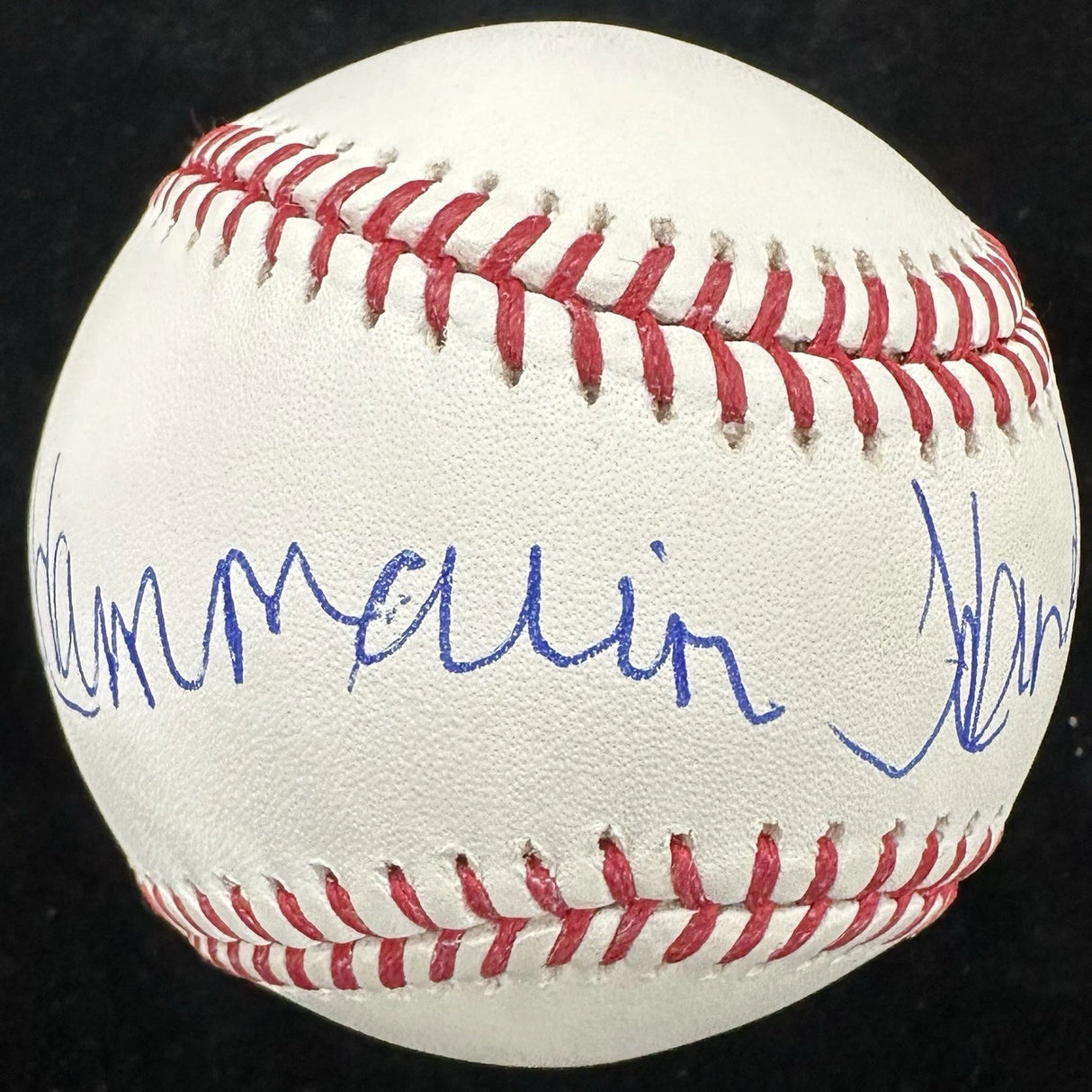 Hammerin’ Hank Aaron Signed Baseball JSA LOA