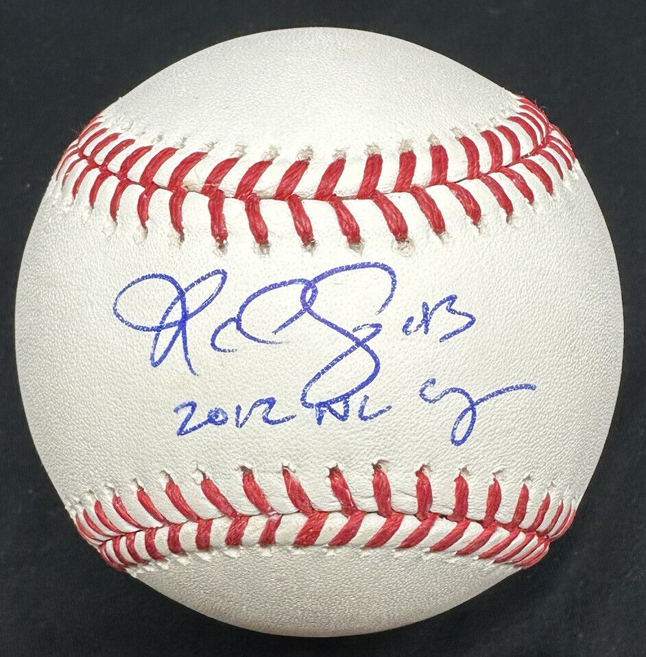 RA Dickey 2012 NL CY Signed Baseball Tristar