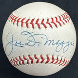 Joe DiMaggio Signed Official Joe Cronin American League Baseball JSA LOA