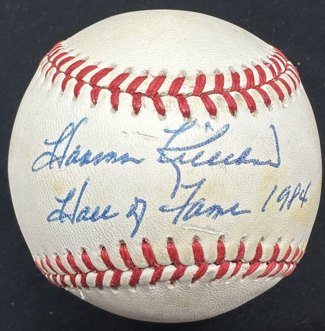 Harmon Killebrew Hall Of Fame 1984 Signed Baseball JSA