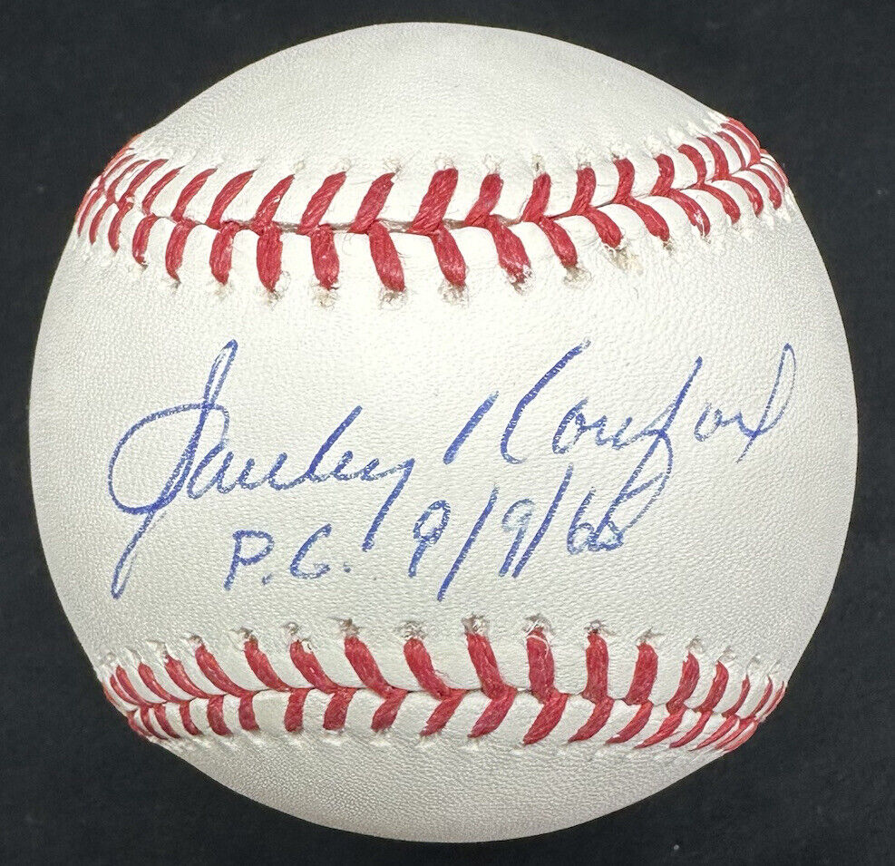 Sandy Koufax PG 9/9/65 Signed Baseball PSA/DNA