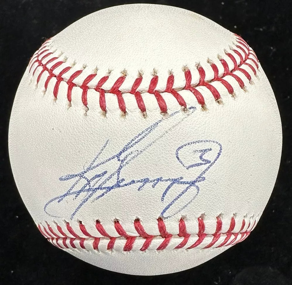 Ken Griffey Jr. #3 Signed Baseball JSA