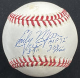 Early Wynn HOF 72 CY 59 300 Wins Signed Stat Baseball JSA