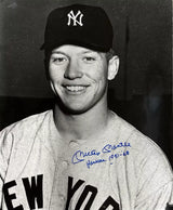 Mickey Mantle Yankees 1951-1968 Signed 20x24 Photo JSA LOA Graded 10