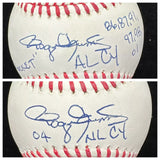 Roger Clemens AL/NL Cy Young 2 Signed Baseball Set PSA/DNA