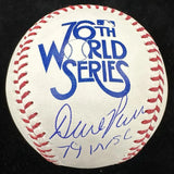 Dave Parker 79 WSC Signed 1979 World Series Logo Baseball MLB Holo Fanatics Holo