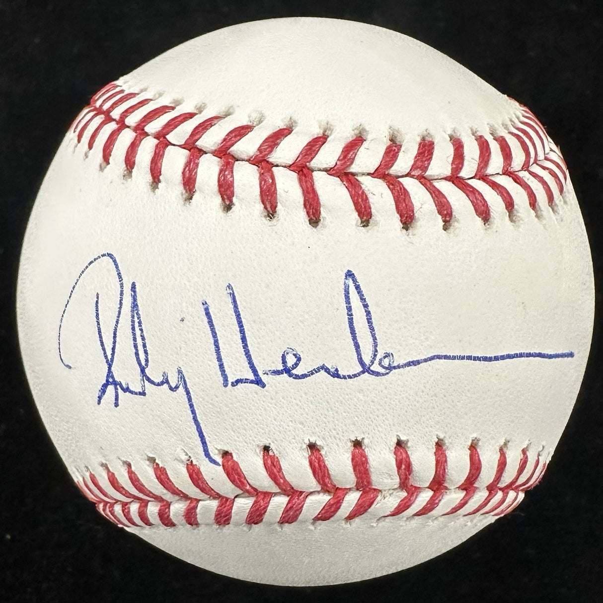 Rickey Henderson Signed Baseball JSA Witness