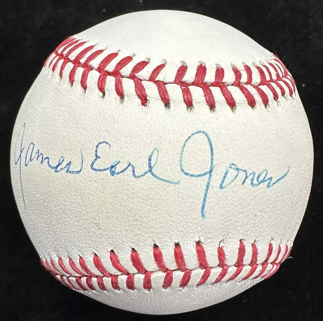 James Earl Jones Signed Baseball JSA LOA