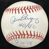 Alex Rodriguez 40-40 9-19-98 Signed Baseball Beckett Hologram