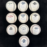 Ichiro Suzuki 2001-2010 Signed All Star Game Baseball Set Ichiro Hologram