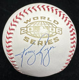 Kenny Rogers Signed 2006 World Series Baseball JSA