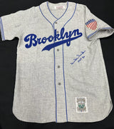 Duke Snider HOF 80 Signed Authentic Brooklyn Dodgers Mitchell Ness Jersey JSA