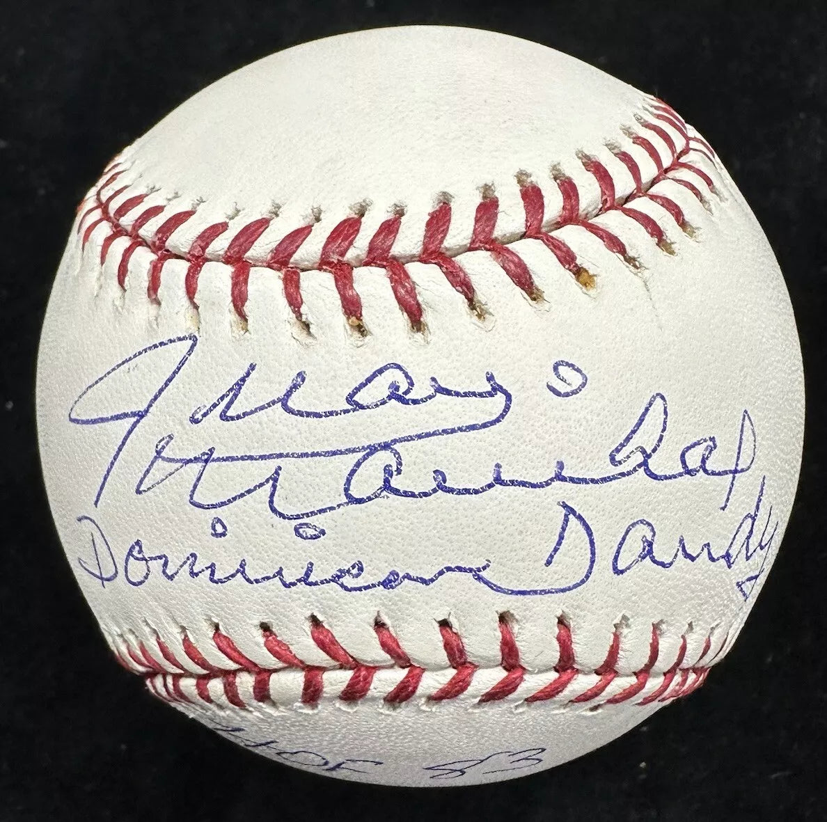 Juan Marichal Dominican Dandy HOF 83 Signed Baseball JSA