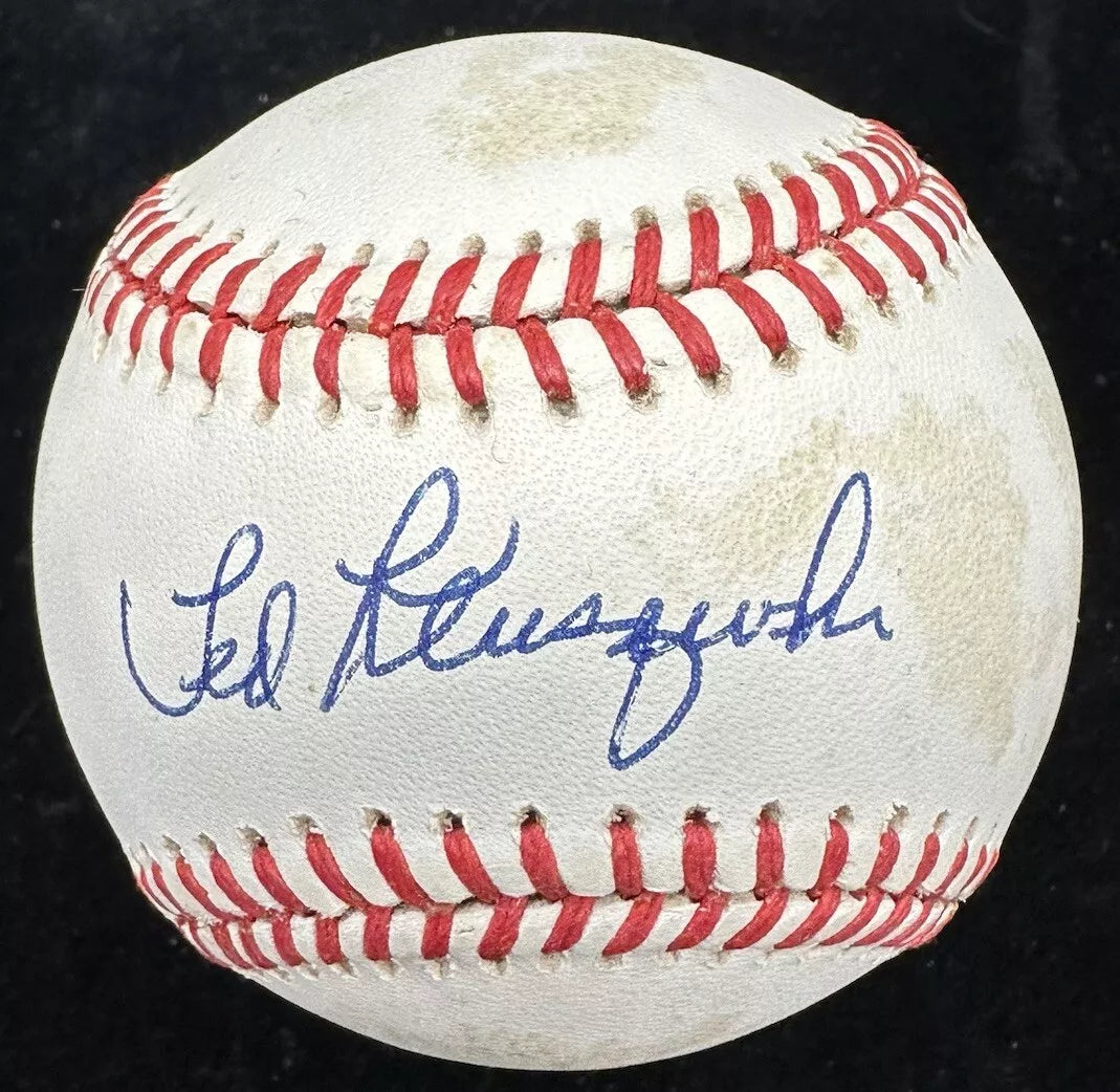 Ted Kluszewski Signed Baseball JSA LOA