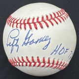 Lefty Gomez HOF 72 Signed Baseball Beckett BAS