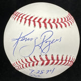 Kenny Rogers 7-28-94 PG Signed Baseball JSA LOA