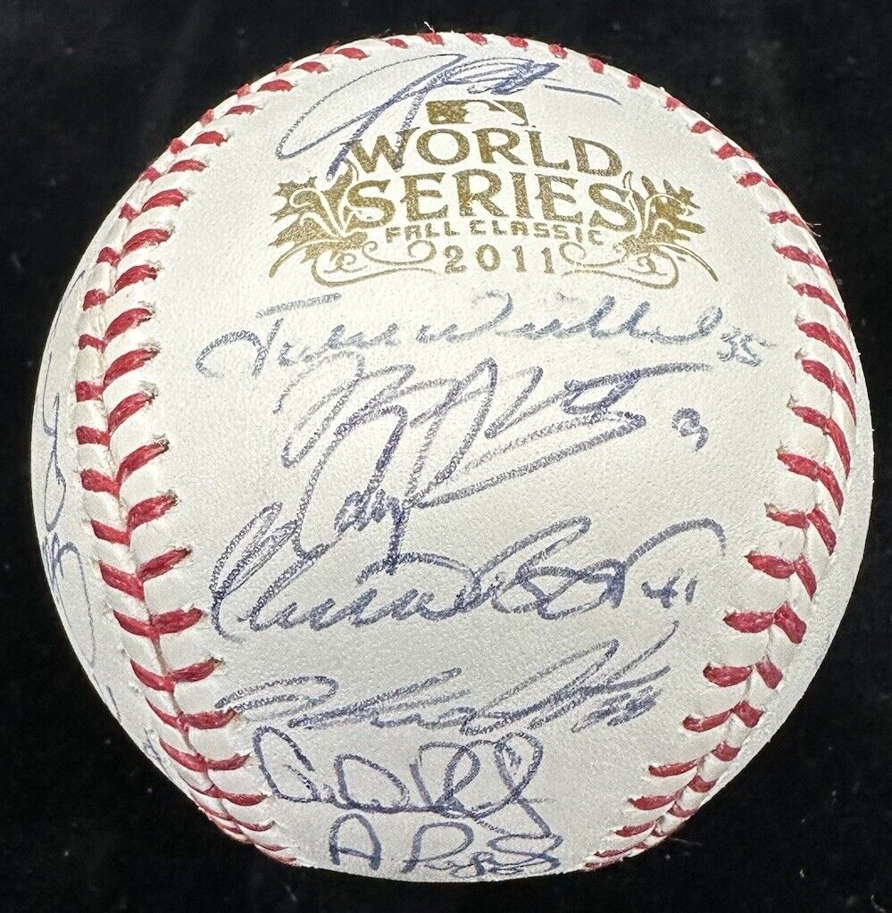 2011 St. Louis Cardinals World Series Team Signed Baseball